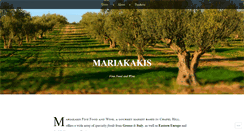 Desktop Screenshot of mariakakis.com